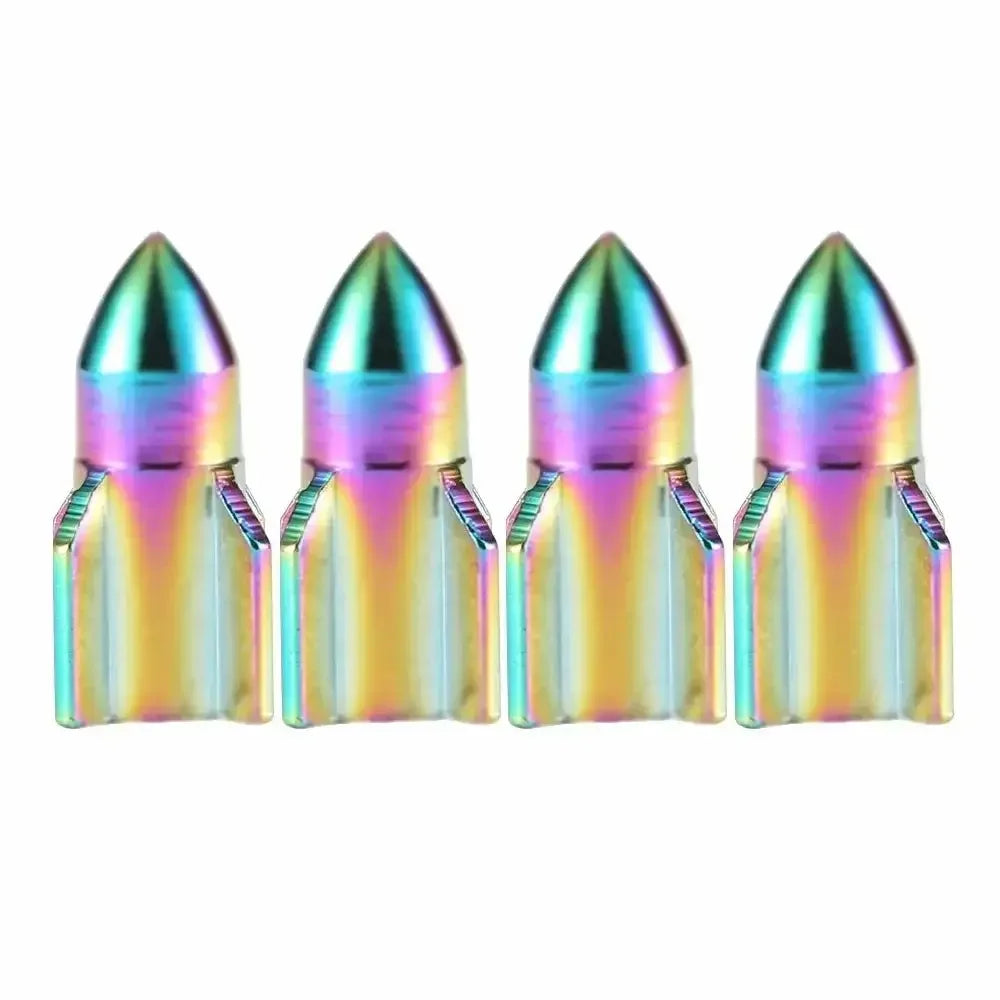 Oil Slick Tyre Valve Caps | Stylish & Durable for Electric Bikes - Cooly Bikes